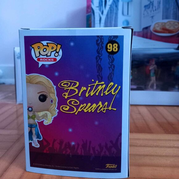 FUNKO Pop! Britney Spears Slave 4U Vinyl Figure #98 - C03 - Picture 3 of 5